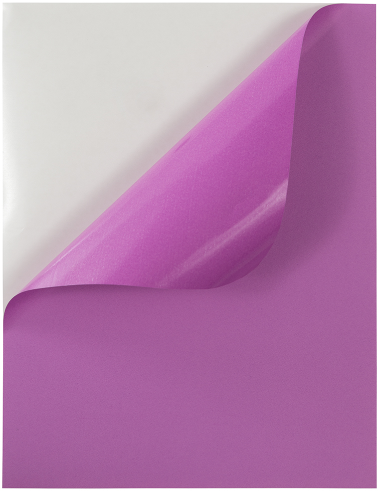 Violet Purple 8 1/2 x 11 Full Sheet Shipping Labels