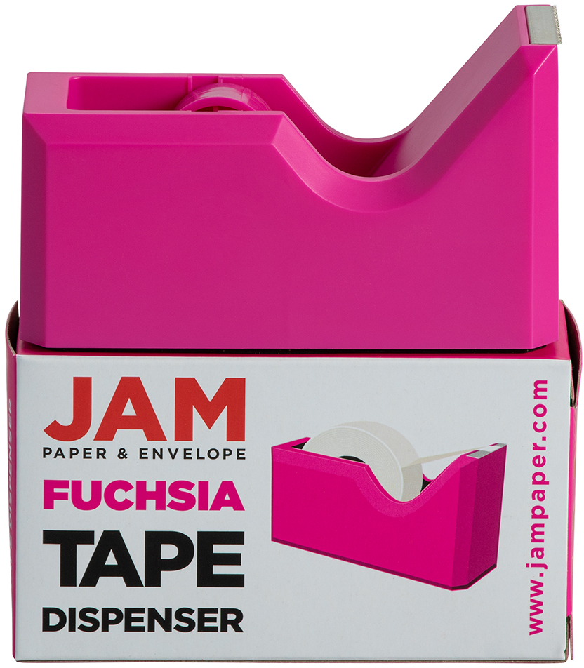 Fuchsia Tape Dispenser