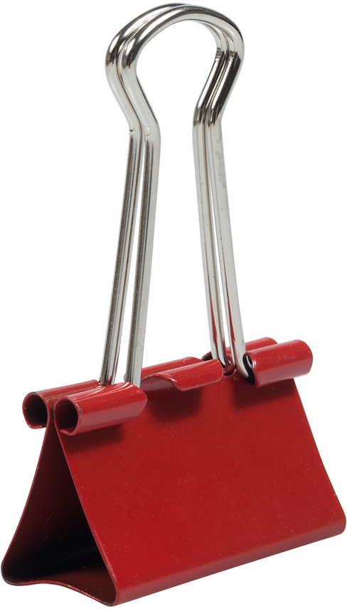 Red Medium 32mm Binder Clips - 15 Pack