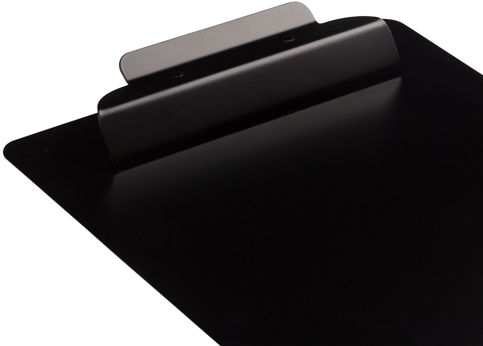 Black Aluminum 9 x 13 Clipboards with Hinge