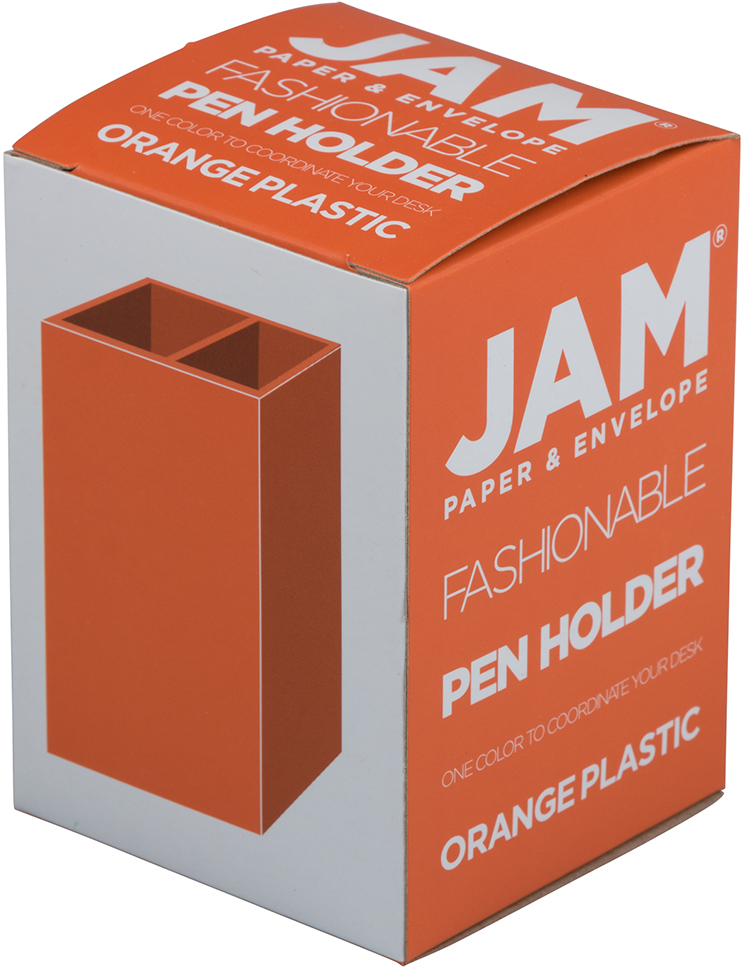 Orange Pen Holder
