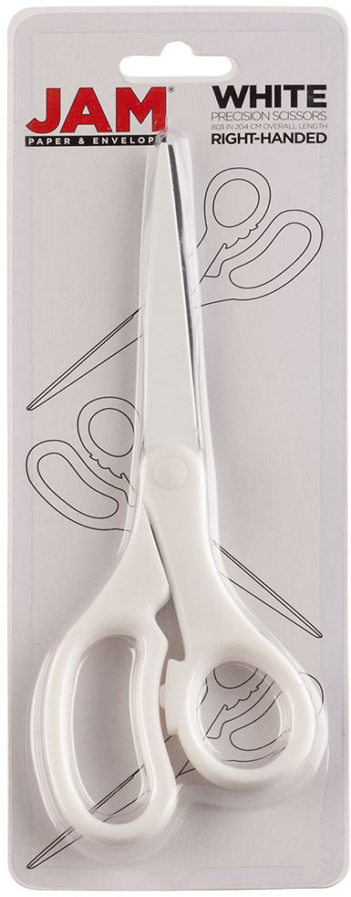 White Precision Scissors