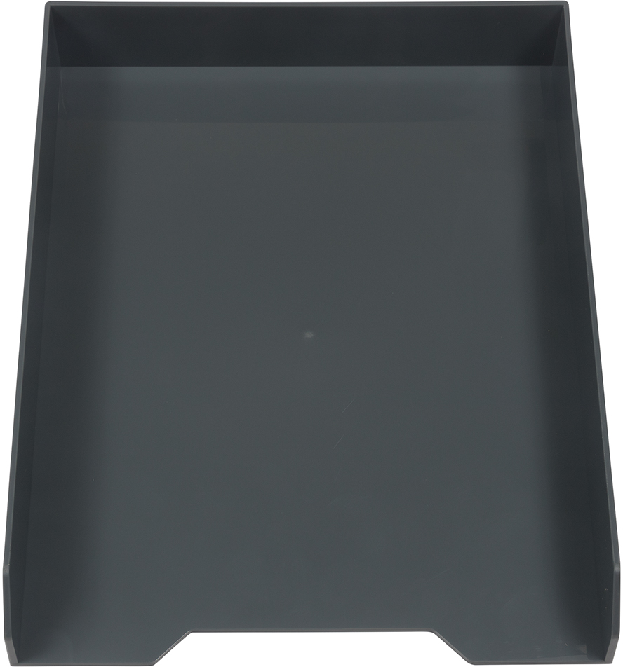 Gray Letter Paper Tray Desk Organizer