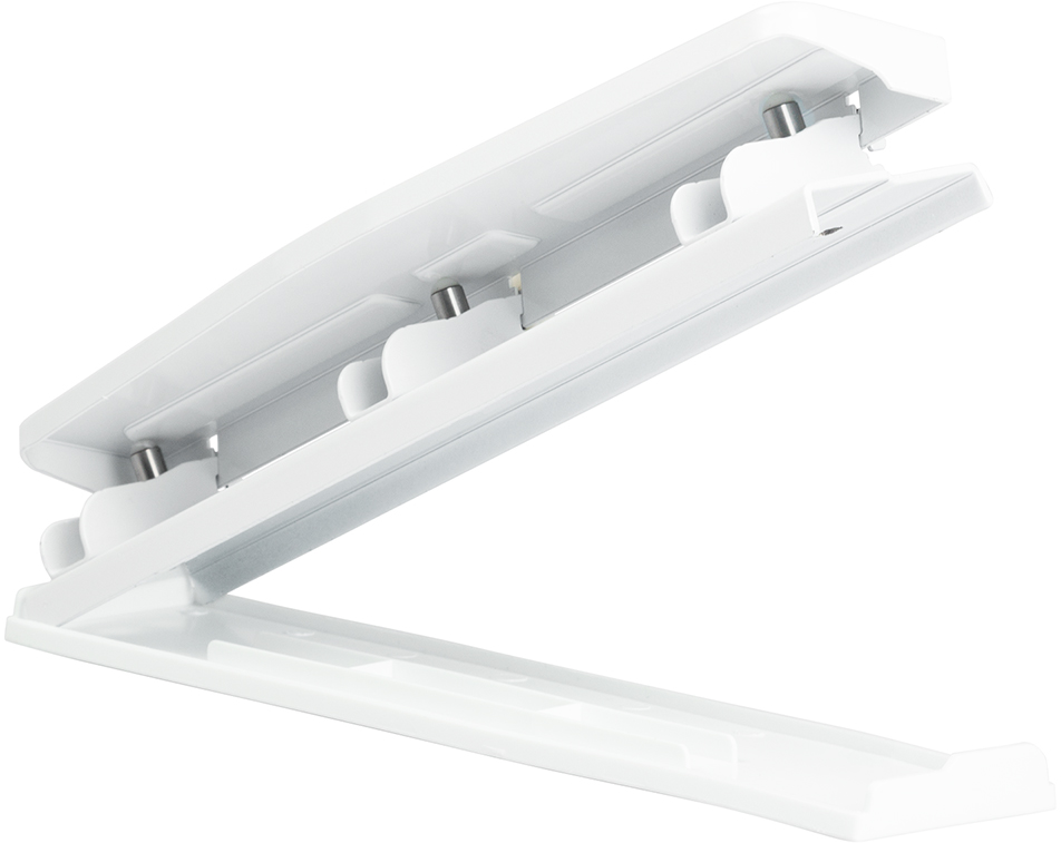 White Standard 3 Hole Punch - 10 Sheet Capacity