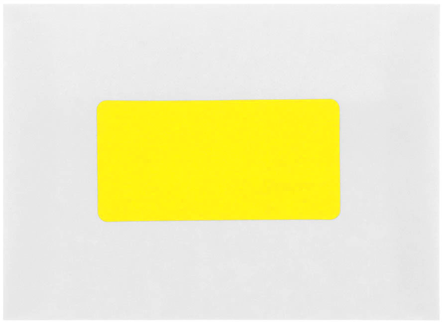 Neon Yellow 2 x 4 Address Labels