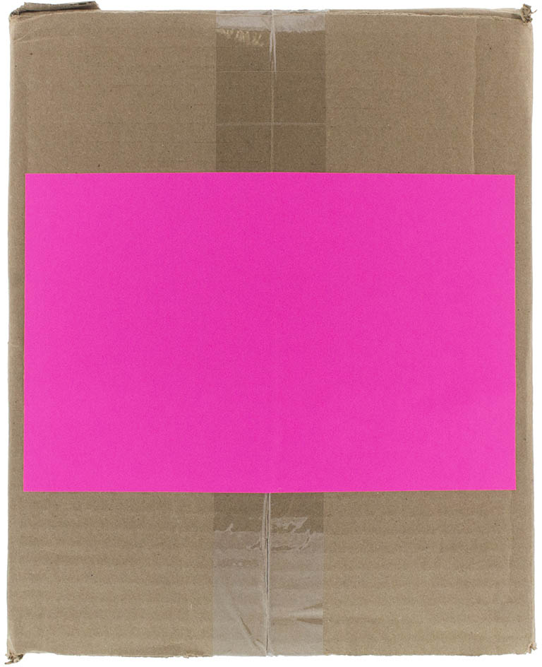 Neon Pink 5 1/2 x 8 1/2 Half Sheet Shipping Labels