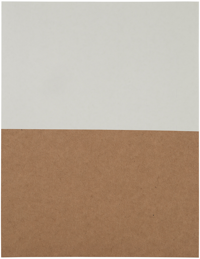 Brown Kraft 5 1/2 x 8 1/2 Half Sheet Shipping Labels