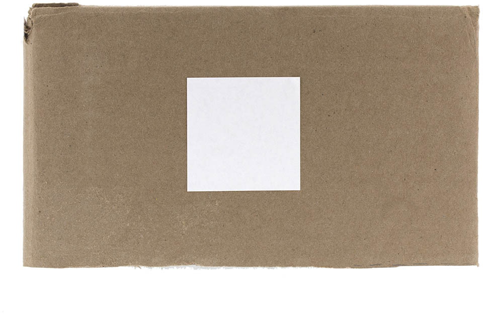White 2 x 2 Square Labels