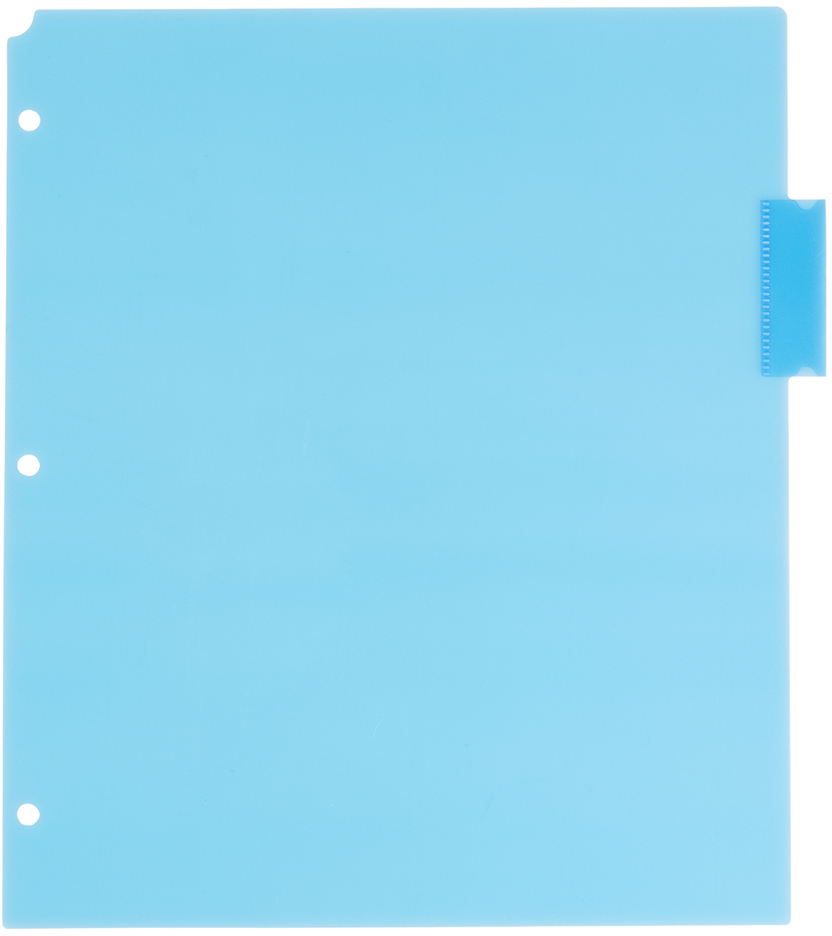 Assorted Plastic 5 Tab Binder Index Dividers