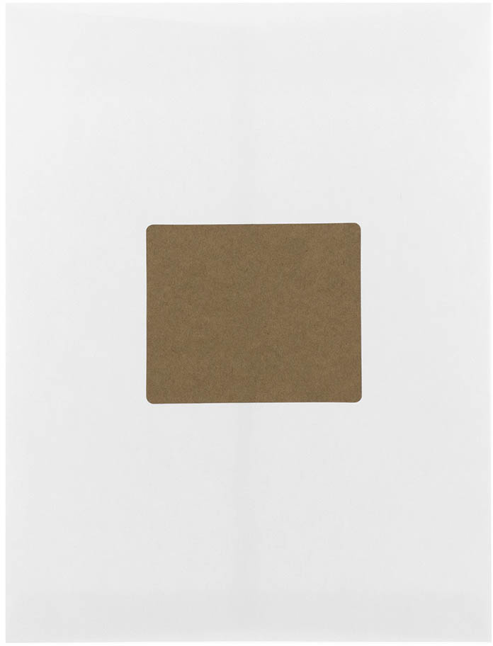 Brown Kraft 3 1/3 x 4 Shipping Labels