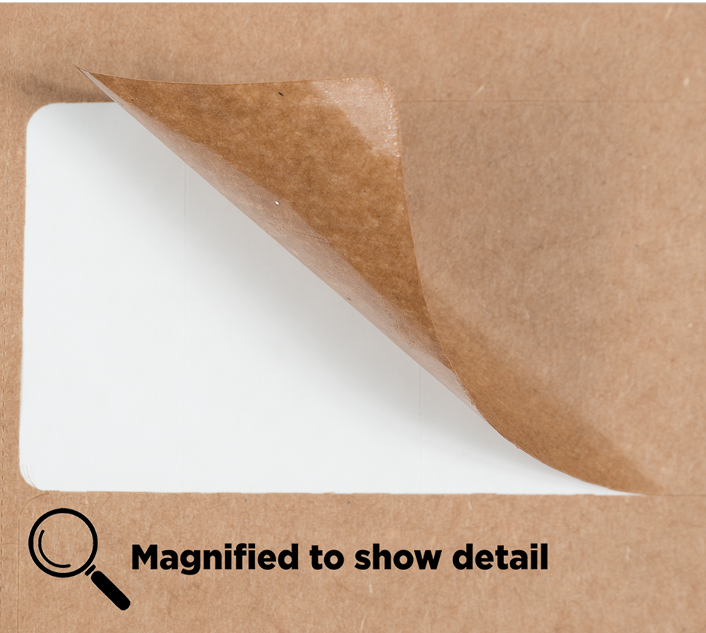 Brown Kraft 2 x 4 Address Labels