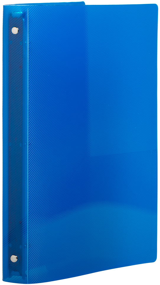 Blue Plastic 3/4 Inch 3-Ring Binder
