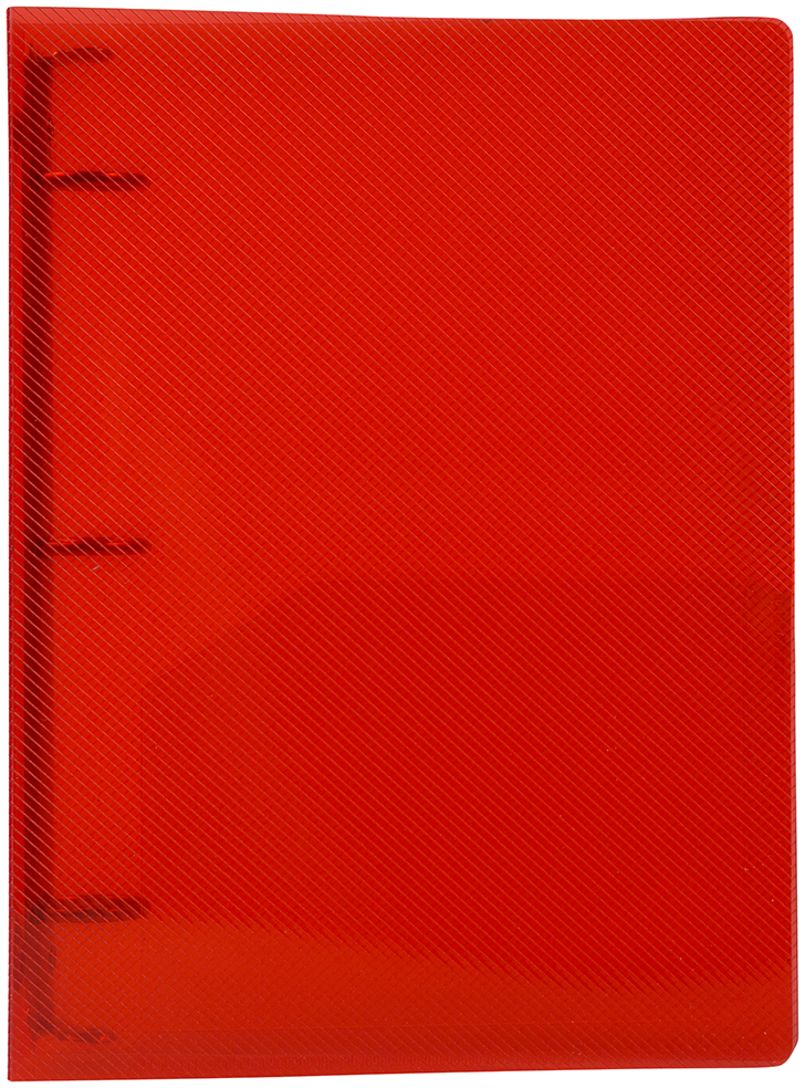 Red Plastic 1 Inch 3-Ring Binder