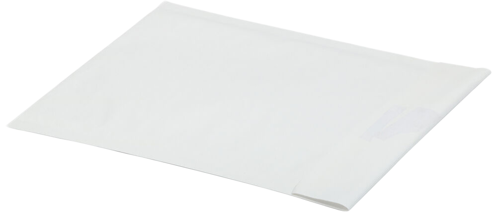 White Kraft 80lb 7 1/4 x 10 1/2 Bubble Mailer with Peel & Seal