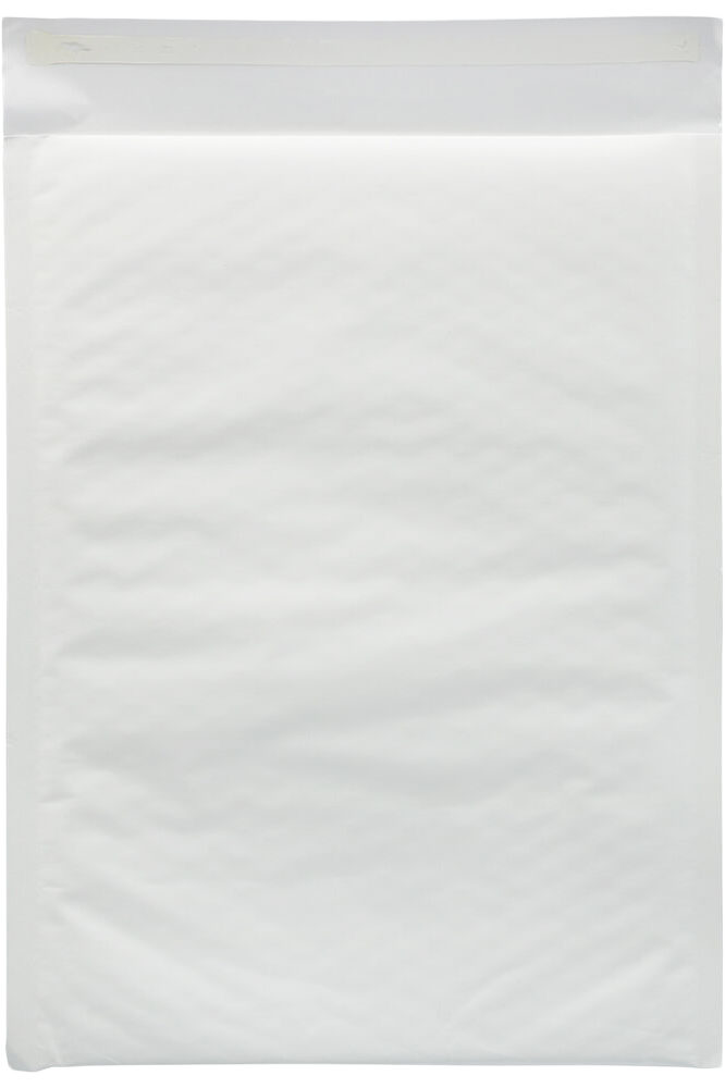 White Kraft 80lb 9 1/2 x 13 Bubble Mailer with Peel & Seal