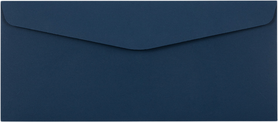 Navy Blue 32lb #10 Regular Envelopes (4 1/8 x 9 1/2)