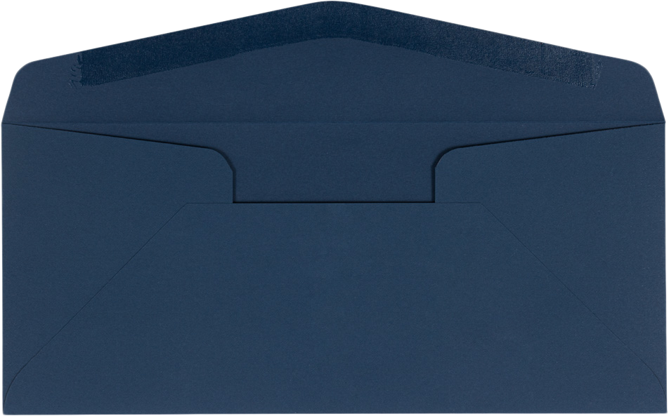 Navy Blue 32lb #10 Regular Envelopes (4 1/8 x 9 1/2)