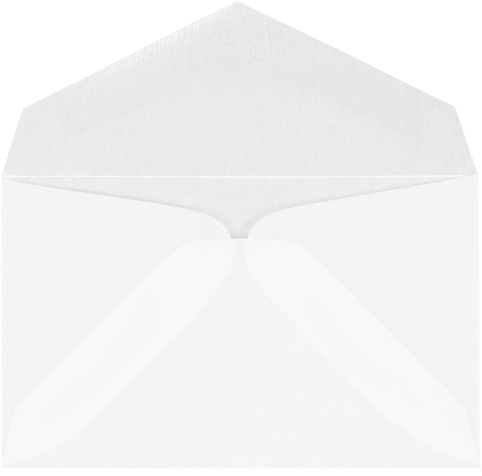 Clear Translucent 28lb 3 Drug 2 5/16 x 3 5/8 Envelopes