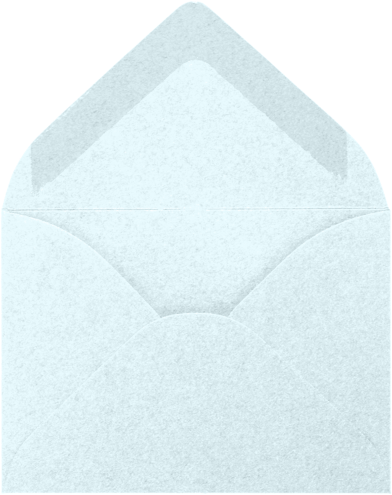 Aquamarine Blue Metallic 32lb #17 Mini Envelopes (2 11/16 x 3 11/16)