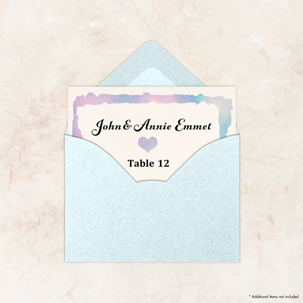 Aquamarine Blue Metallic 32lb #17 Mini Envelopes (2 11/16 x 3 11/16)