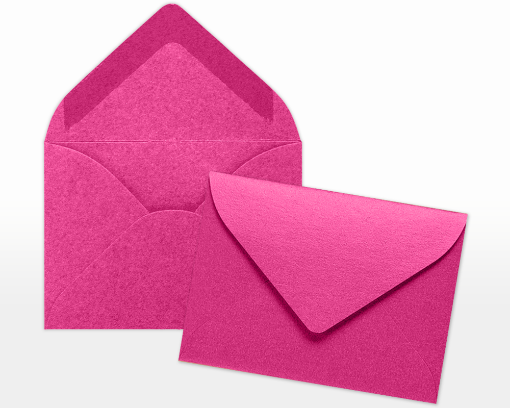 Azalea Fuchsia 32lb #17 Mini Envelopes (2 11/16 x 3 11/16)