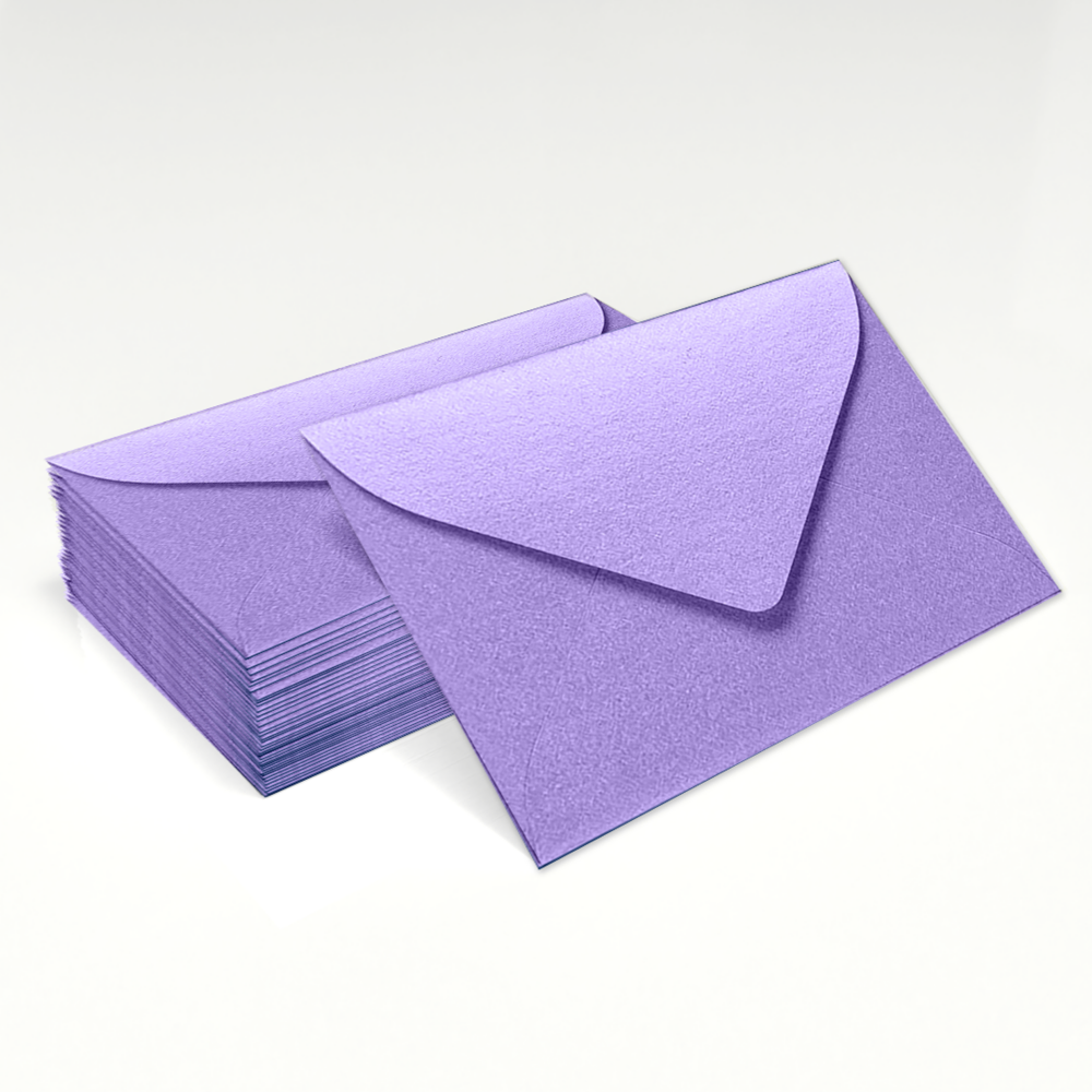 Amethyst Purple Metallic 32lb #17 Mini Envelopes (2 11/16 x 3 11/16)