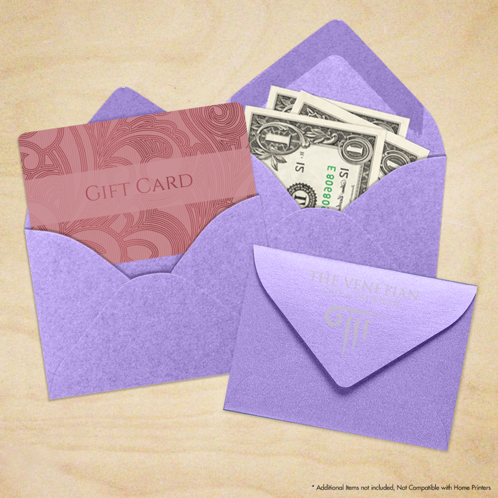 Amethyst Purple Metallic 32lb #17 Mini Envelopes (2 11/16 x 3 11/16)
