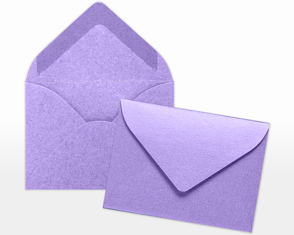 Amethyst Purple Metallic 32lb #17 Mini Envelopes (2 11/16 x 3 11/16)