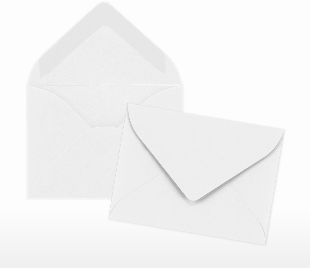 Snowflakes 28lb #17 Mini Envelopes (2 11/16 x 3 11/16)