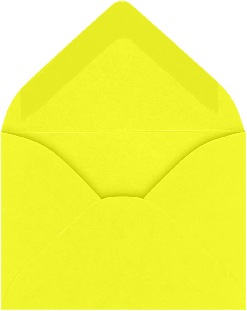 Citrus Yellow 32lb #17 Mini Envelopes (2 11/16 x 3 11/16)