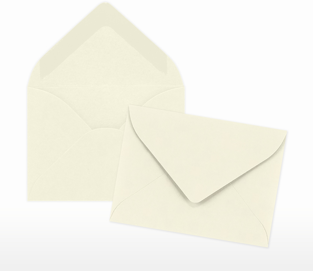 Natural 28lb Cougar #17 Mini Premium Envelopes (2 11/16 x 3 11/16)