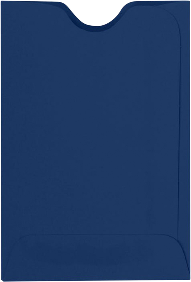 Navy Blue 32lb Credit Card Sleeve (2 3/8 x 3 1/2)