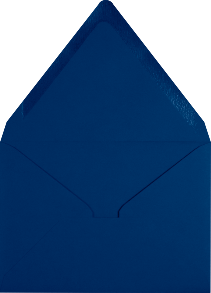Navy Blue 32lb A1 Contour Flap Envelopes (3 5/8 x 5 1/8)