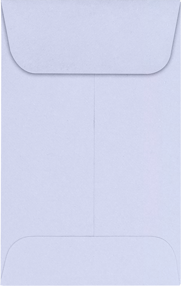 Light Purple Lilac 32lb #1 Coin Envelopes (2 1/4 x 3 1/2)