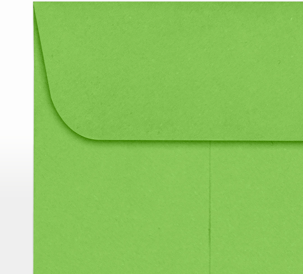 Lime Green 32lb #1 Coin Envelopes (2 1/4 x 3 1/2)