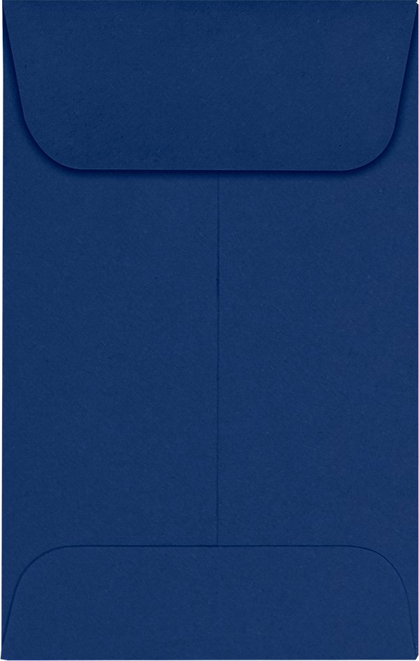 Navy Blue 32lb #1 Coin Envelopes (2 1/4 x 3 1/2)