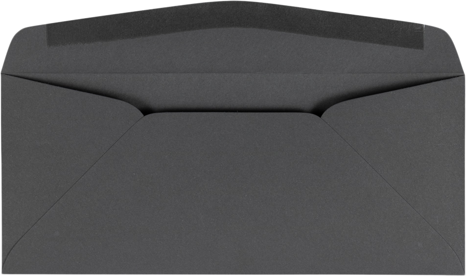 Dark Smoke Gray 28lb #10 Regular Envelopes (4 1/8 x 9 1/2)