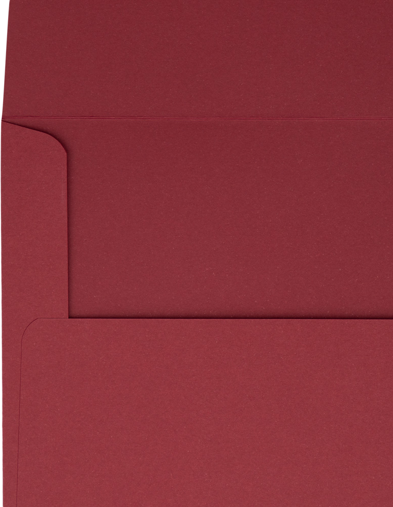 Garnet Dark Red 32lb A10 Invitation Envelopes (6 x 9 1/2) with Peel & Seal