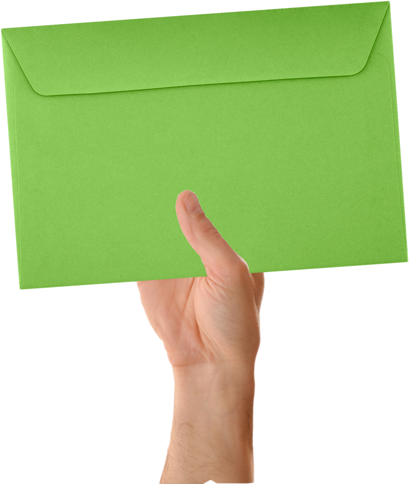 Lime Green 32lb 6 x 9 Booklet Envelopes