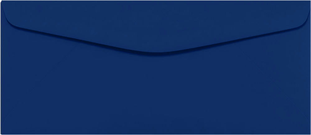 Navy Blue 32lb #9 Regular Envelopes (3 7/8 x 8 7/8)