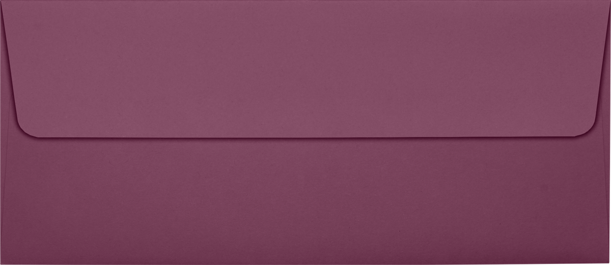 Vintage Plum Purple 32lb #10 Square Flap Envelopes (4 1/8 x 9 1/2) with Peel & Seal