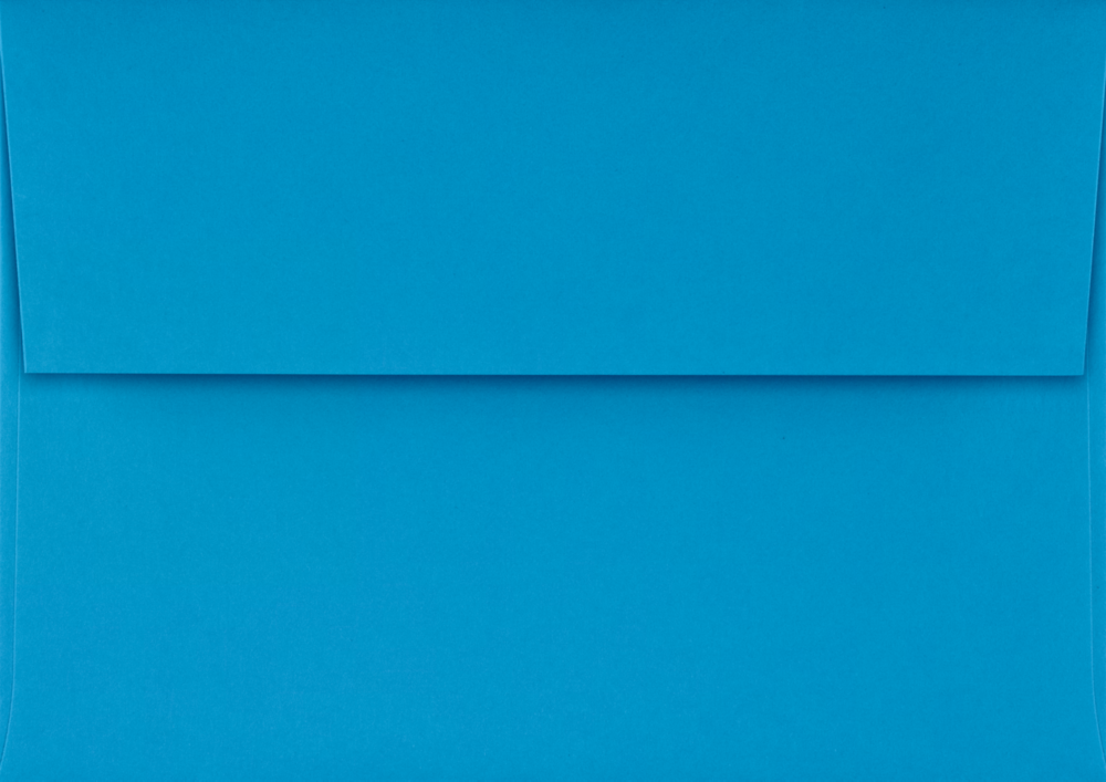Pool Blue 32lb A1 Invitation Envelopes (3 5/8 x 5 1/8) with Peel & Seal