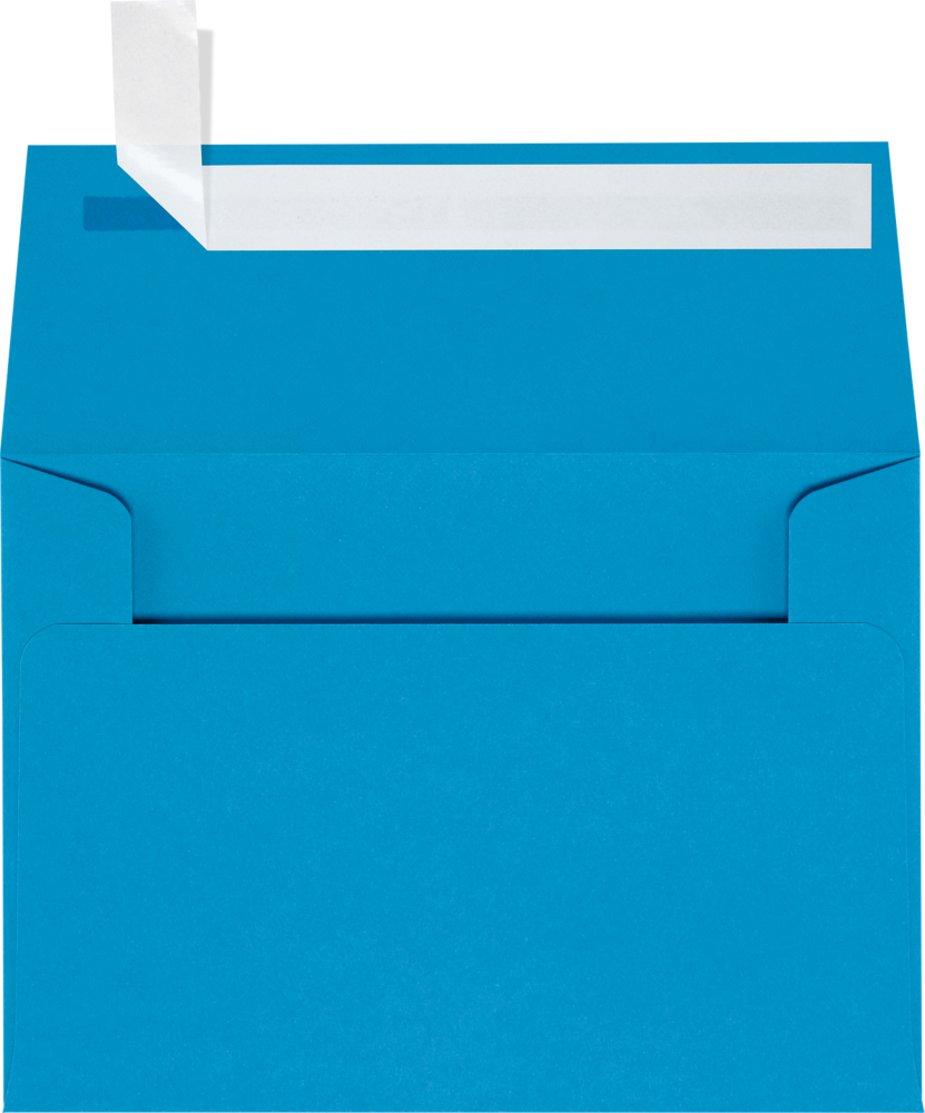 Pool Blue 32lb A1 Invitation Envelopes (3 5/8 x 5 1/8) with Peel & Seal