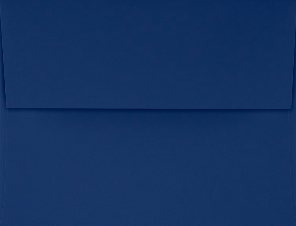 Navy Blue 32lb A2 Invitation Envelopes (4 3/8 x 5 3/4) with Peel & Seal