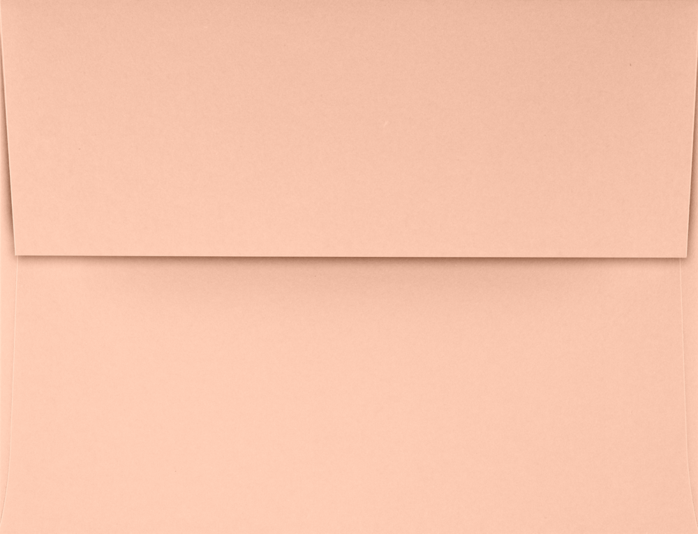 Blush Pink 32lb A2 Invitation Envelopes (4 3/8 x 5 3/4) with Peel & Seal