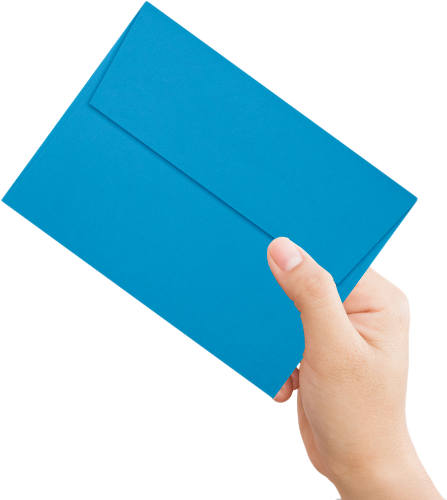 Pool Blue 32lb A6 Invitation Envelopes (4 3/4 x 6 1/2) with Peel & Seal