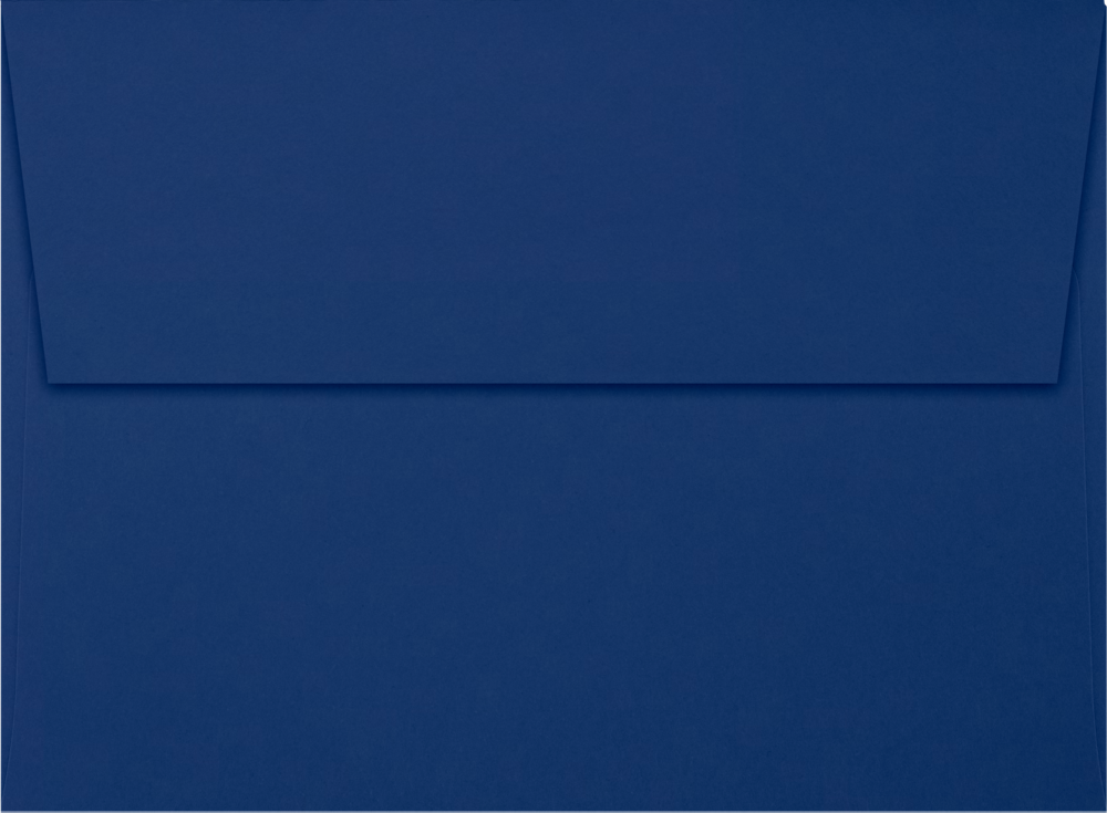 Navy Blue 32lb A6 Invitation Envelopes (4 3/4 x 6 1/2) with Peel & Seal