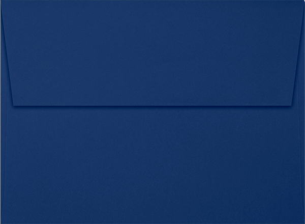 Navy Blue 32lb A7 Invitation Envelopes (5 1/4 x 7 1/4) with Peel & Seal