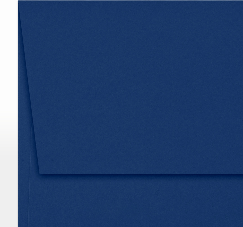 Navy Blue 32lb A7 Invitation Envelopes (5 1/4 x 7 1/4) with Peel & Seal