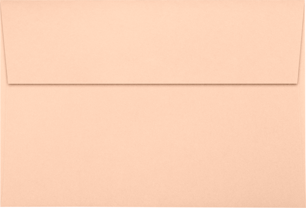 Blush Pink 32lb A8 Invitation Envelopes (5 1/2 x 8 1/8) with Peel & Seal